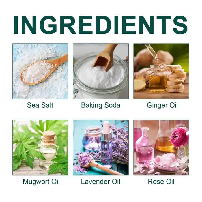 Balle de bain de pieds à l'aromathérapie