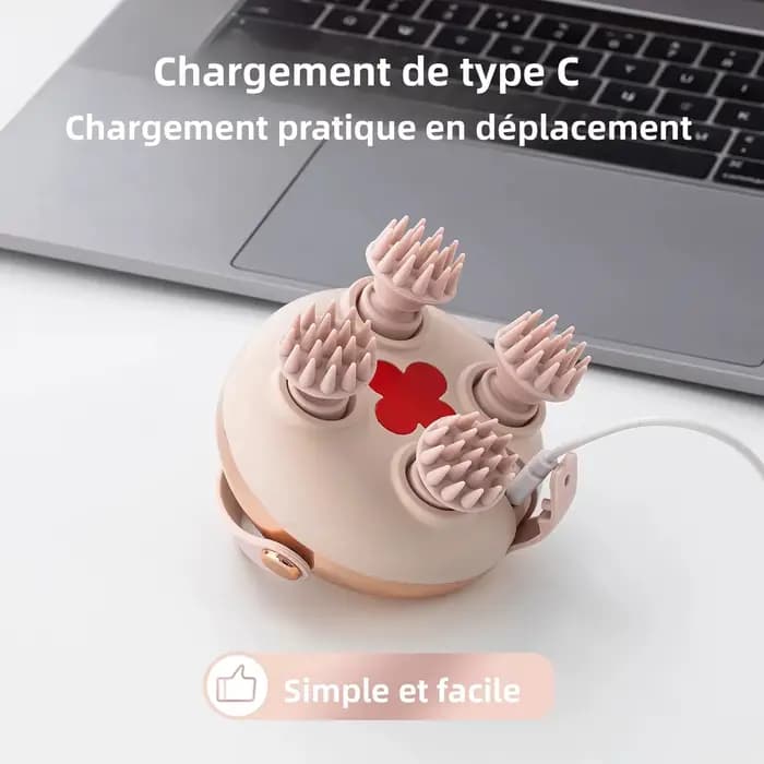 Instrument de Massage de tête masseur