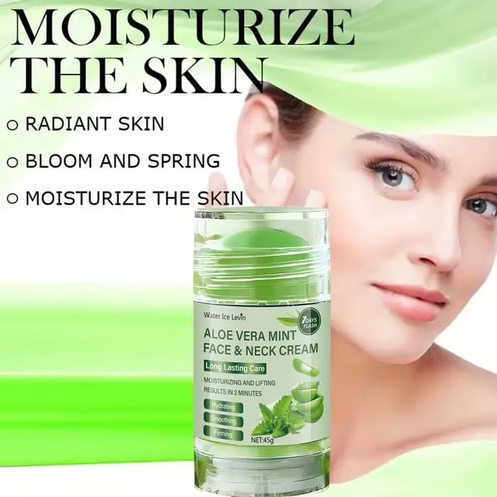 Crème raffermissante pour le visage à l'aloe vera 45g