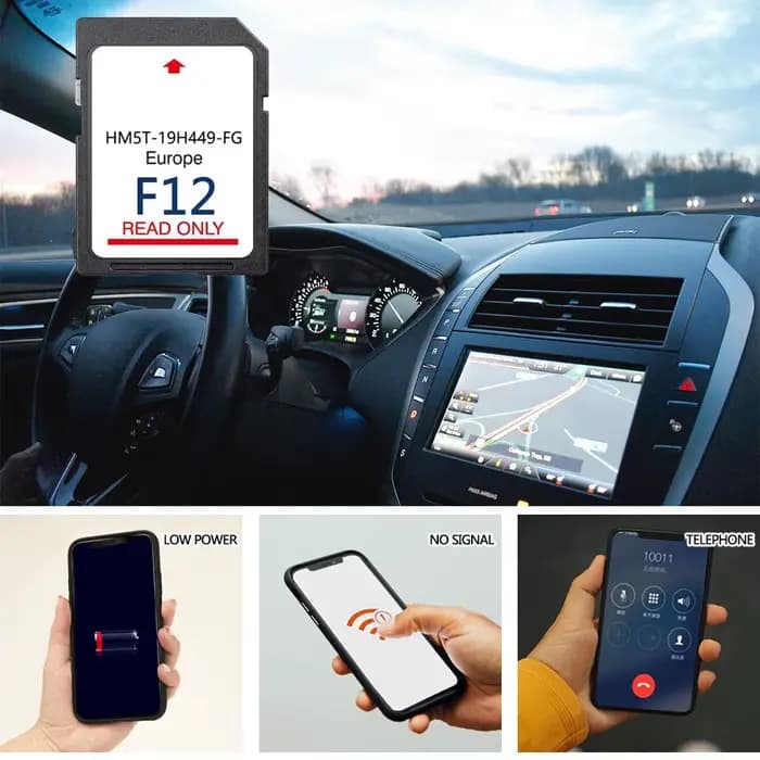Carte mémoire de route pour Ford Focus 2011 – 08/6, navigation GPS, norvège, russie, couverture San Marino