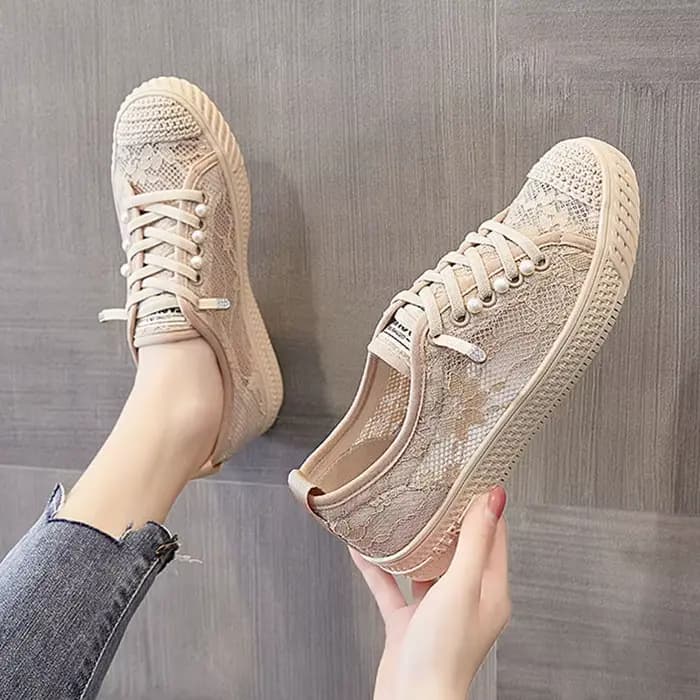 Chaussures plates décontractées pour femmes, en offre, avec Point Chic, chaussures de Tennis basses, en Promotion, tendance de course, toile à la mode, 2025