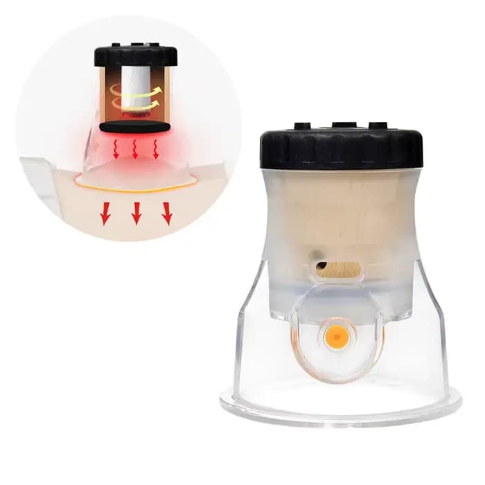 Moxibustion – boîte de ventouses sous vide