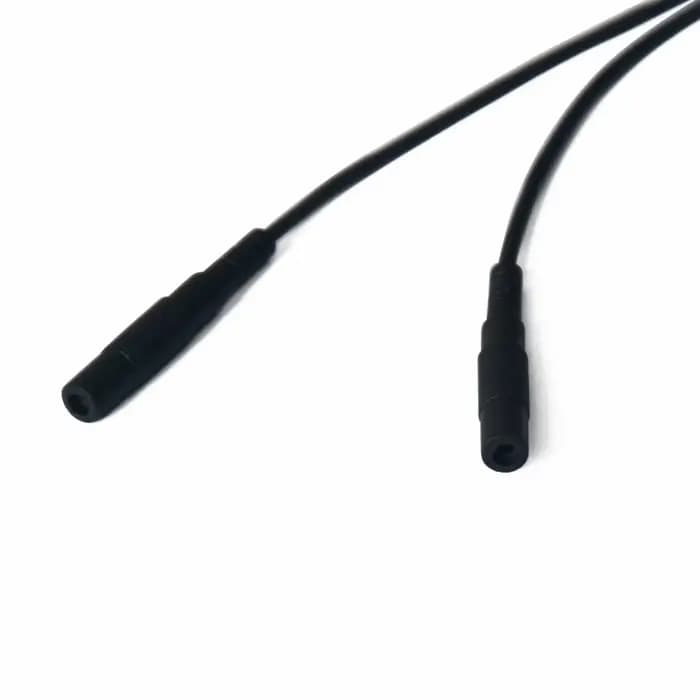 Câbles de plomb TENS d'électrode de remplacement