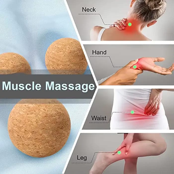 Boule de Massage en liège naturel