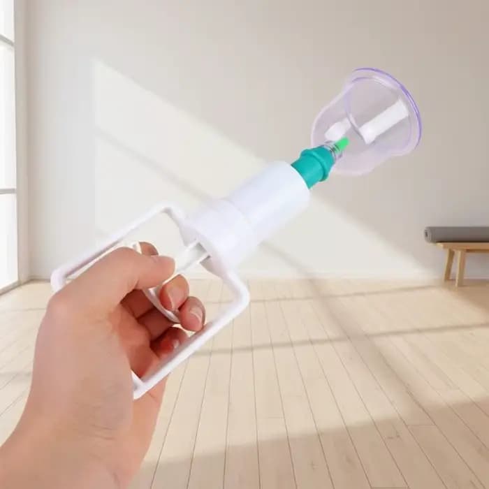 Kit de ventouses pour massage corporel 6 pièces – Thérapie par aspiration pour la récupération musculaire et le bien-être à domicile