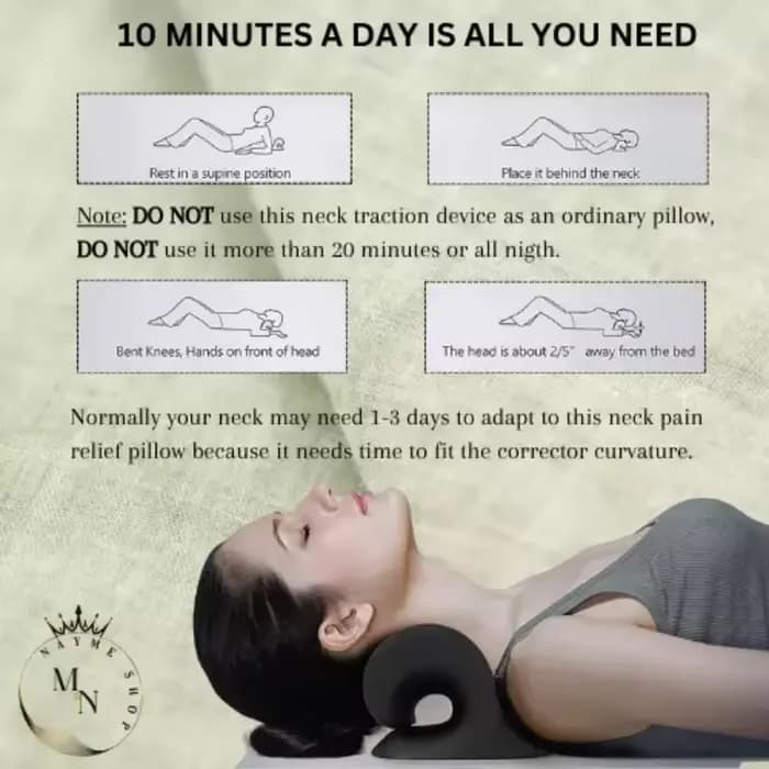 Dispositif de Traction chiropratique cervicale