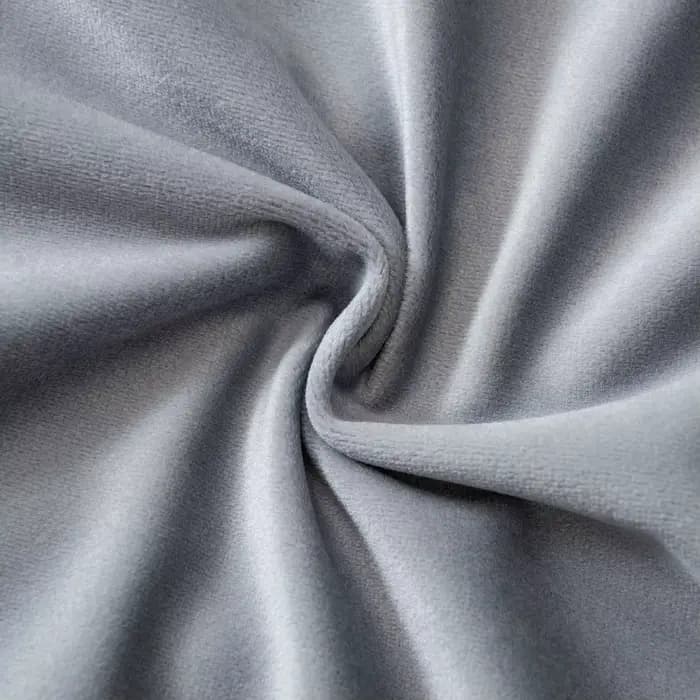 Juste de coussin en velours ultra doux gris, taie d'oreiller unie, textile de maison moderne, canapé et salon, chambre à coucher