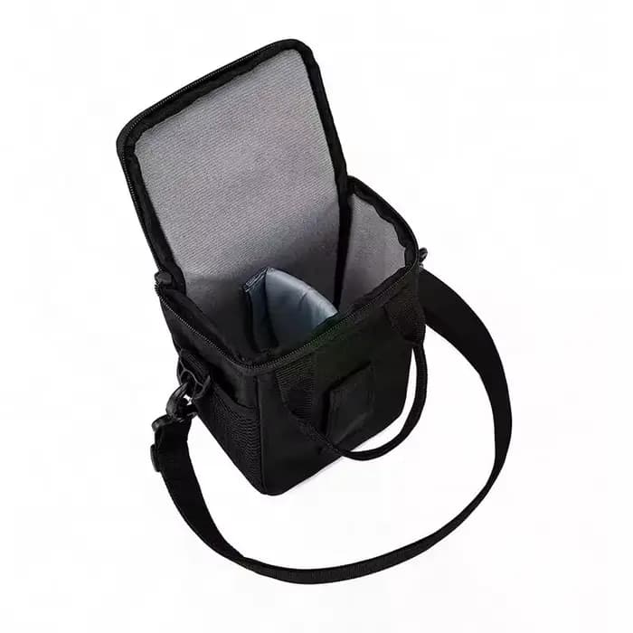 Sac à bandoulière compact pour appareils photo hybrides compacts - Pochette de voyage antichoc - Étui de protection durable