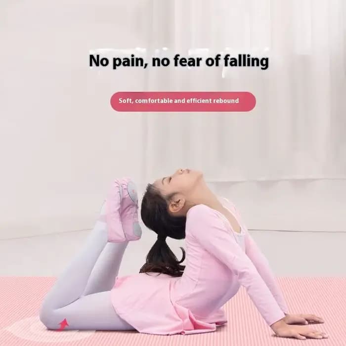 Tapis de yoga athlétique antidérapant de 10 mm pour l'entraînement à domicile