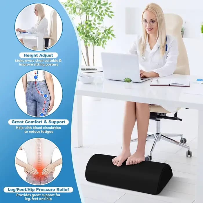 Oreiller ergonomique pour pieds