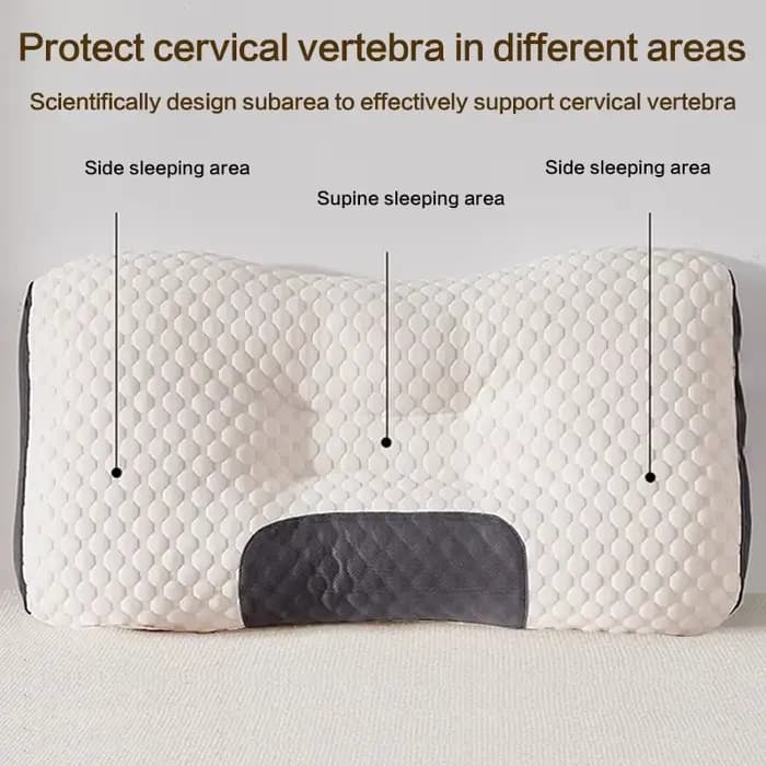 Oreiller cervical pour aider à dormir et protéger le cou