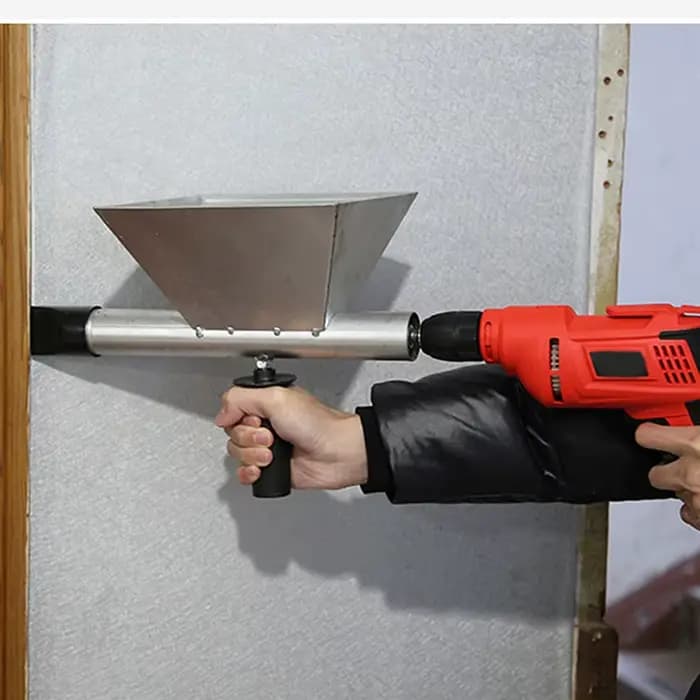 Pistolet de calfeutrage à mortier électrique automatique, outil de jointoiement portatif avec buse pour le remplissage du ciment et du coulis, bricolage et utilisation professionnelle