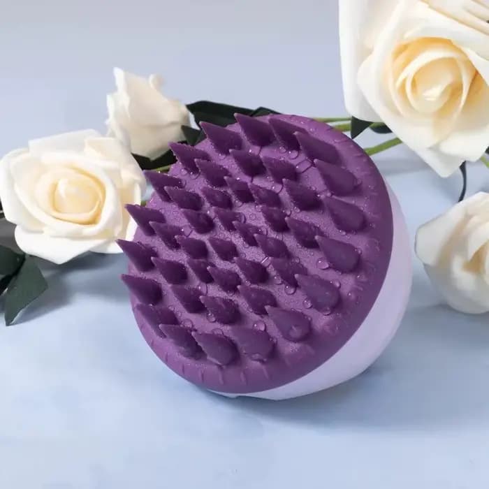 Brosse de massage du cuir chevelu