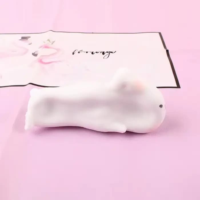 Balles anti-stress en forme de lapin en gros - Jouets sensoriels pour l'autisme, soulagement du stress et de l'anxiété, jouet à presser à rebond lent, cadeaux pour tous