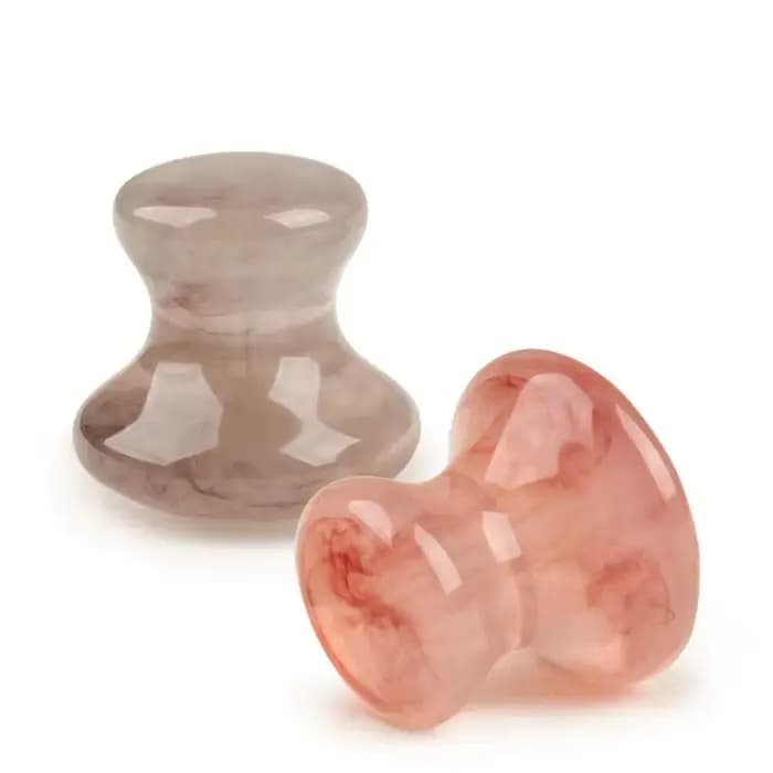 Outil Gua Sha à tête de champignon | Masseur visage et corps d'acupression | Pour le SPA à domicile et les soins de