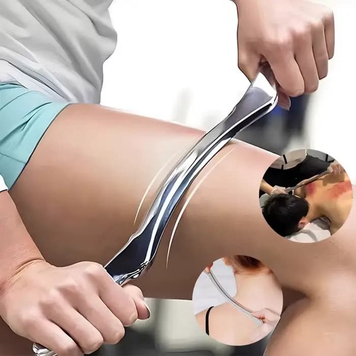 Massage de grattage Gua Sha pour grands Muscles