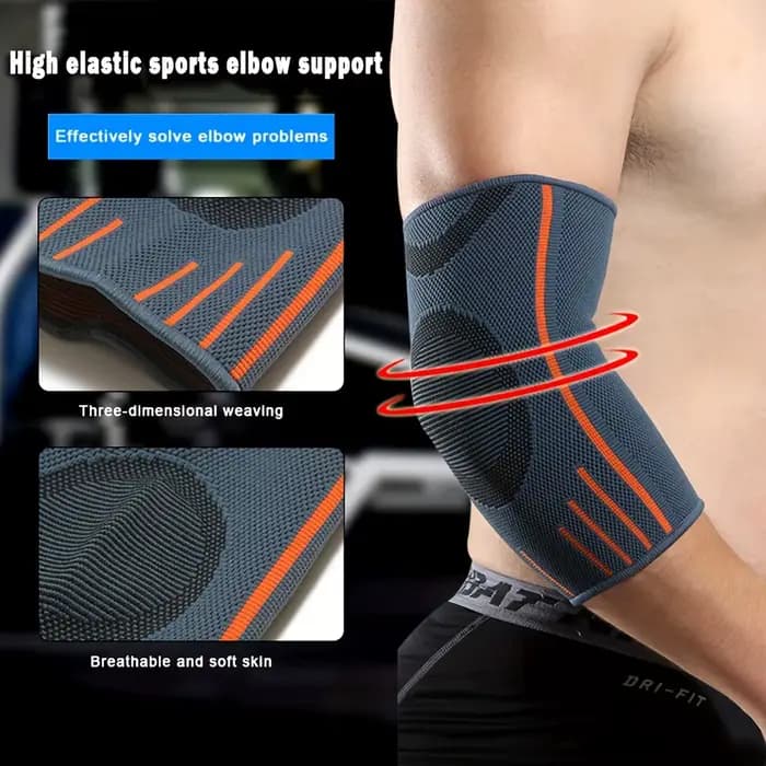 Manchon de Compression de coude 2 pièces