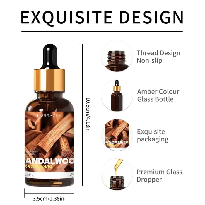Huile essentielle de bois de santal