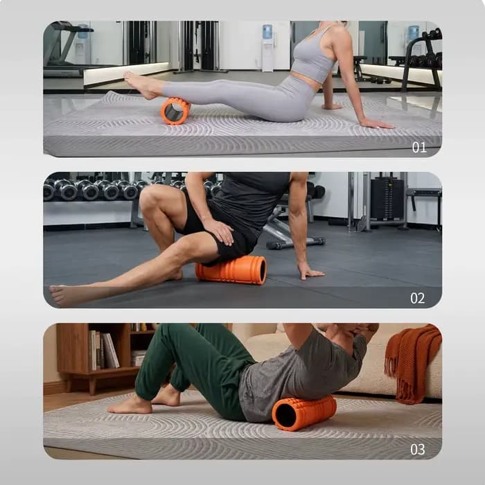 Rouleau de massage en mousse pour yoga