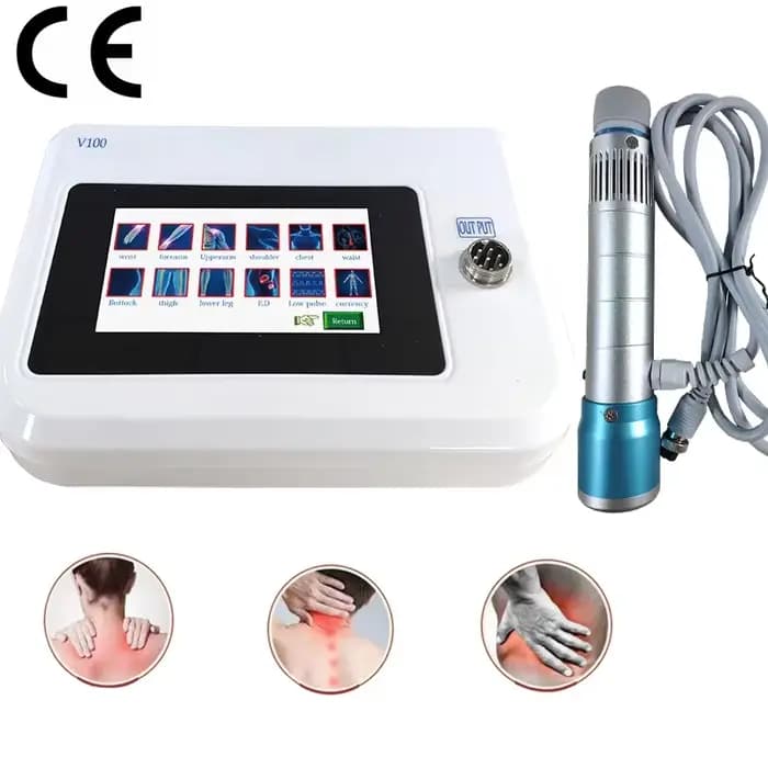 Traitements de Relaxation par ondes de choc portables et soulage la douleur musculaire physiothérapie Machine de