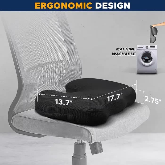 Coussin à mémoire de forme orthopédique en Gel