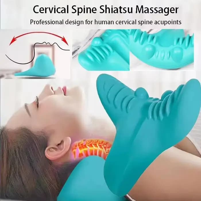 Oreiller de Massage de la colonne cervicale en forme de U