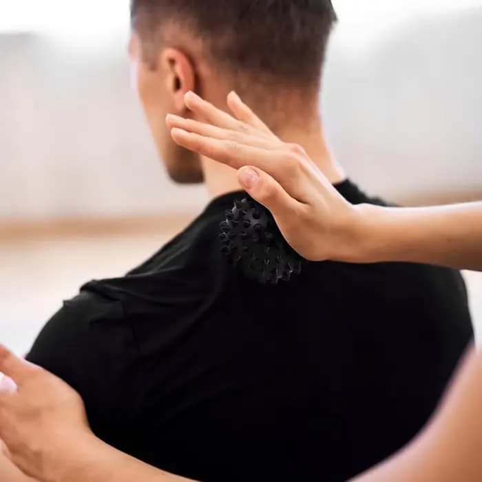 Balle de crosse de massage