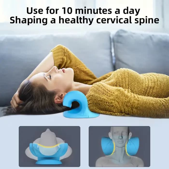 Oreiller de Massage de la colonne cervicale en forme de U