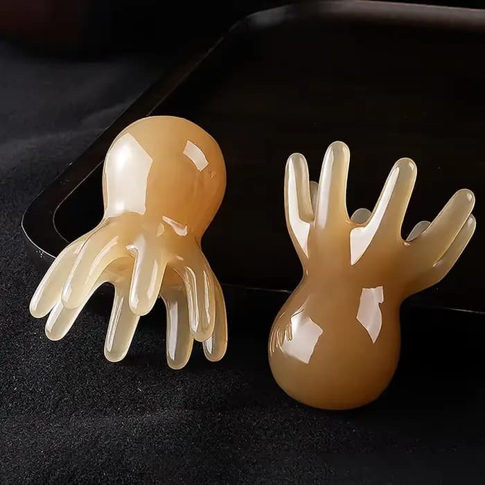 Peigne poulpe en résine