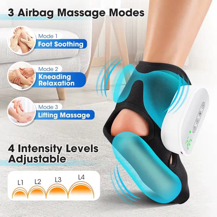 Masseur de jambes à pression d'air pour les pieds