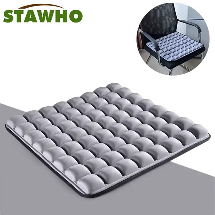 Coussin de siège antidérapant, protection des hanches respirante pour fauteuil roulant, chaise de bureau, voitures, maison, salon, soulagement de la pression