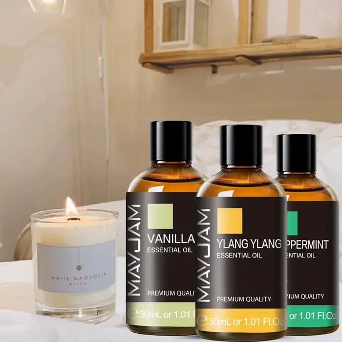 MAYJAM 1 pièces 30ML huile essentielle d'aromathérapie lavande vanille jasmin Eucalyptus