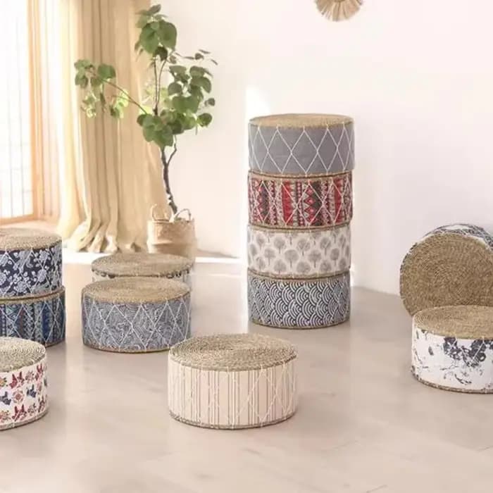 Coussin de méditation japonais pour enfants