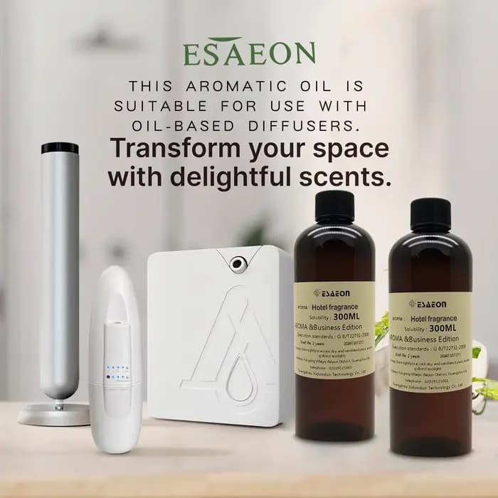 ESAEON 300 ml et 5 ml glace Ag cèdre aromathérapie huile essentielle diffuseur supplément liquide-hôtel diffuseur reconstituer huile essentielle