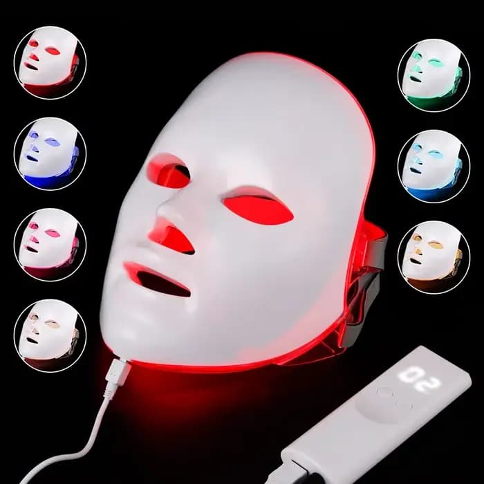 Masque facial LED à 7 couleurs