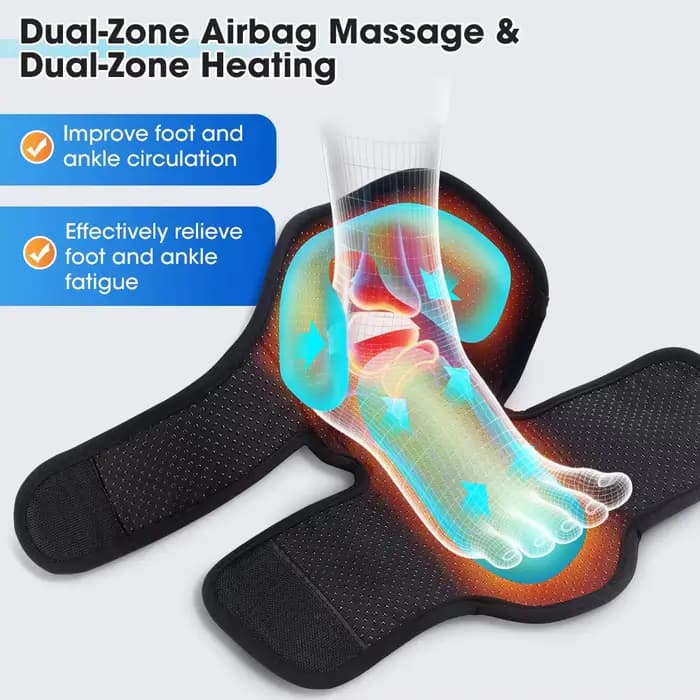 Masseur de pieds électrique à pression d'air