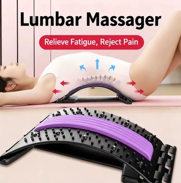 Masseur et étireur lombaire