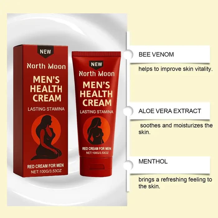 Crème de massage corporel hydratante et longue durée pour hommes