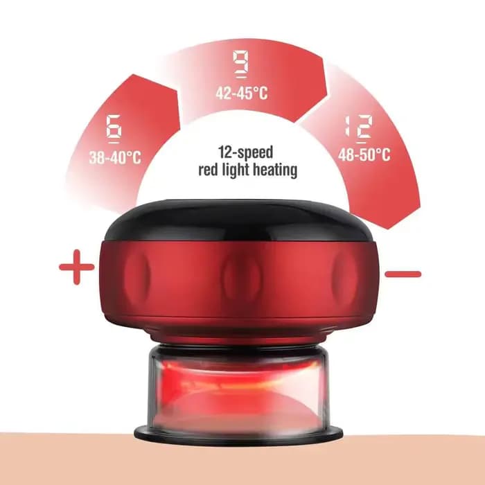 Appareil de massage intelligent par ventouses JianYouCare avec chauffage infrarouge