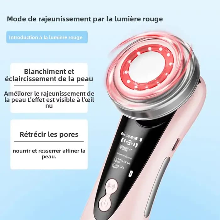 Appareil de beauté EMS à microcourant