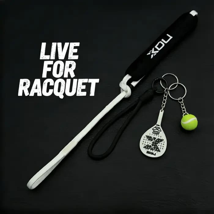 Porte-clés Nox pour raquette de tennis