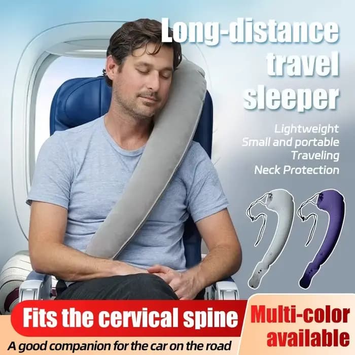 Oreiller de voyage gonflable