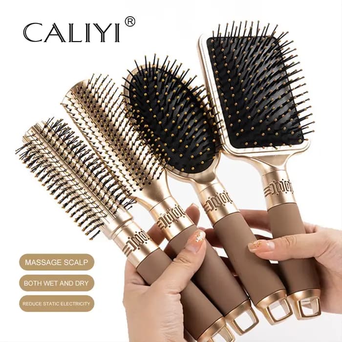 CALIYI cheveux Massage coussin d'air peigne brosse cuir chevelu