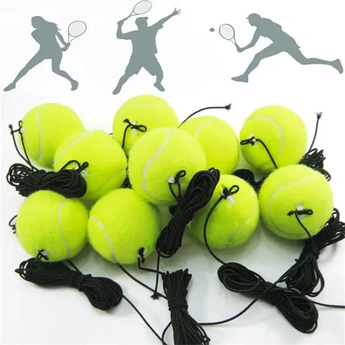 Entraîneur de cordes de balle d'entraînement de Tennis, corde élastique professionnelle, pratique du rebond de balle d'entraînement de Tennis