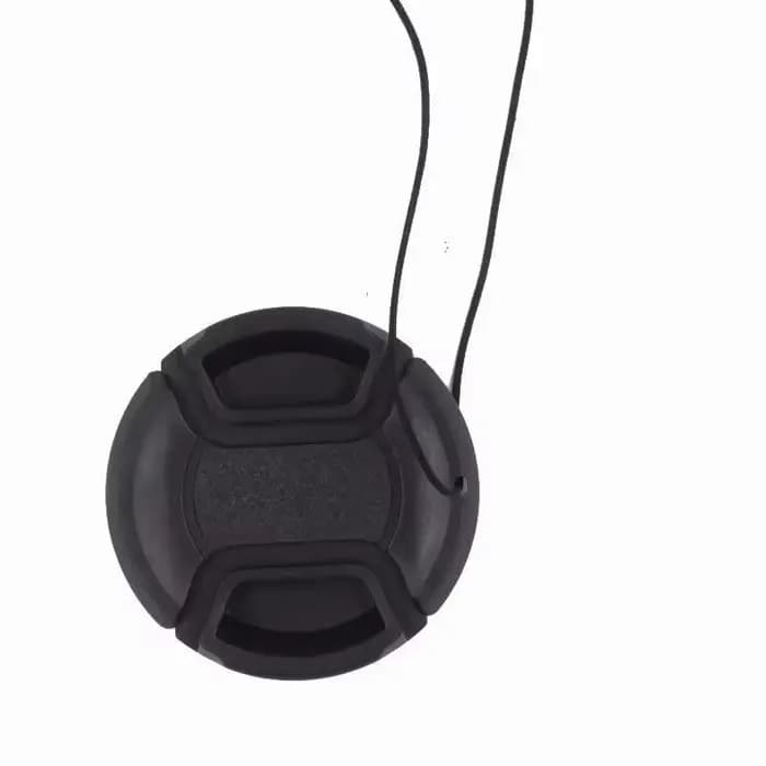 Capuchon d'objectif d'appareil photo 49mm 52mm 55mm 58mm 62mm 67mm 72mm 77mm 82mm pour Nikon pour Canon