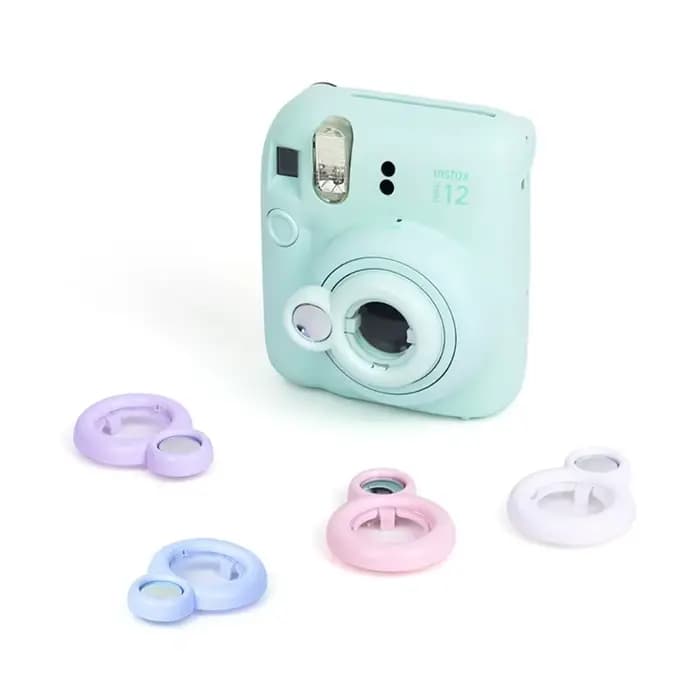 Miroir pour selfie pour appareil photo instantané Instax Mini 12, miroir pour autoportrait, objectif macro, accessoires pour appareil photo selfie