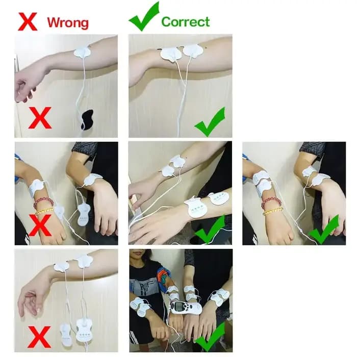 Masseur de cou musculaire Tens de santé
