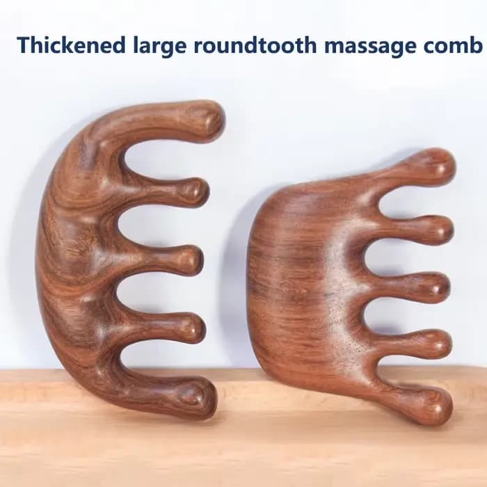 Masseur de tête en bois de santal