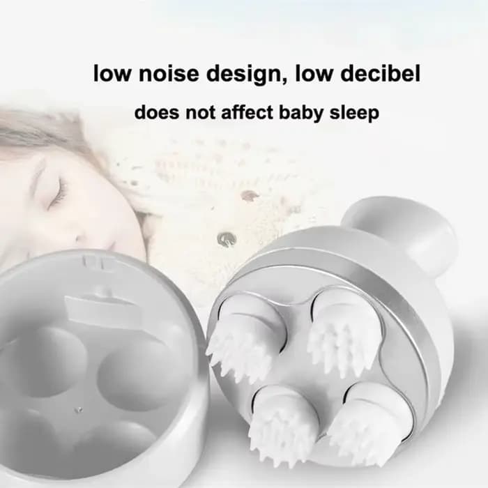 Masseur électrique sans fil pour cuir chevelu