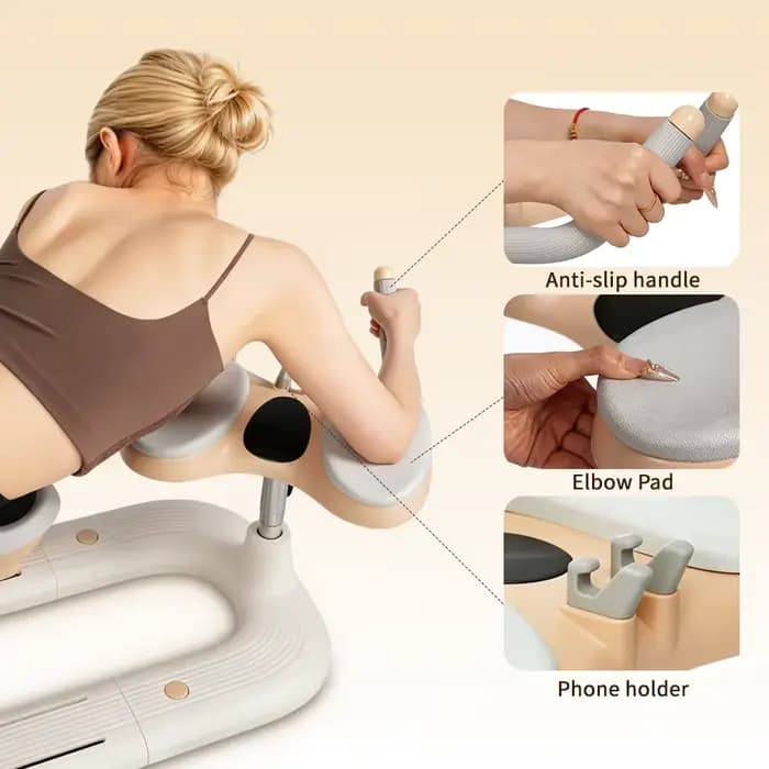 Flexihome Twist Crawler V2 – Correcteur de posture et étireur de dos pour le fitness quotidien et le soulagement des douleurs corporelles